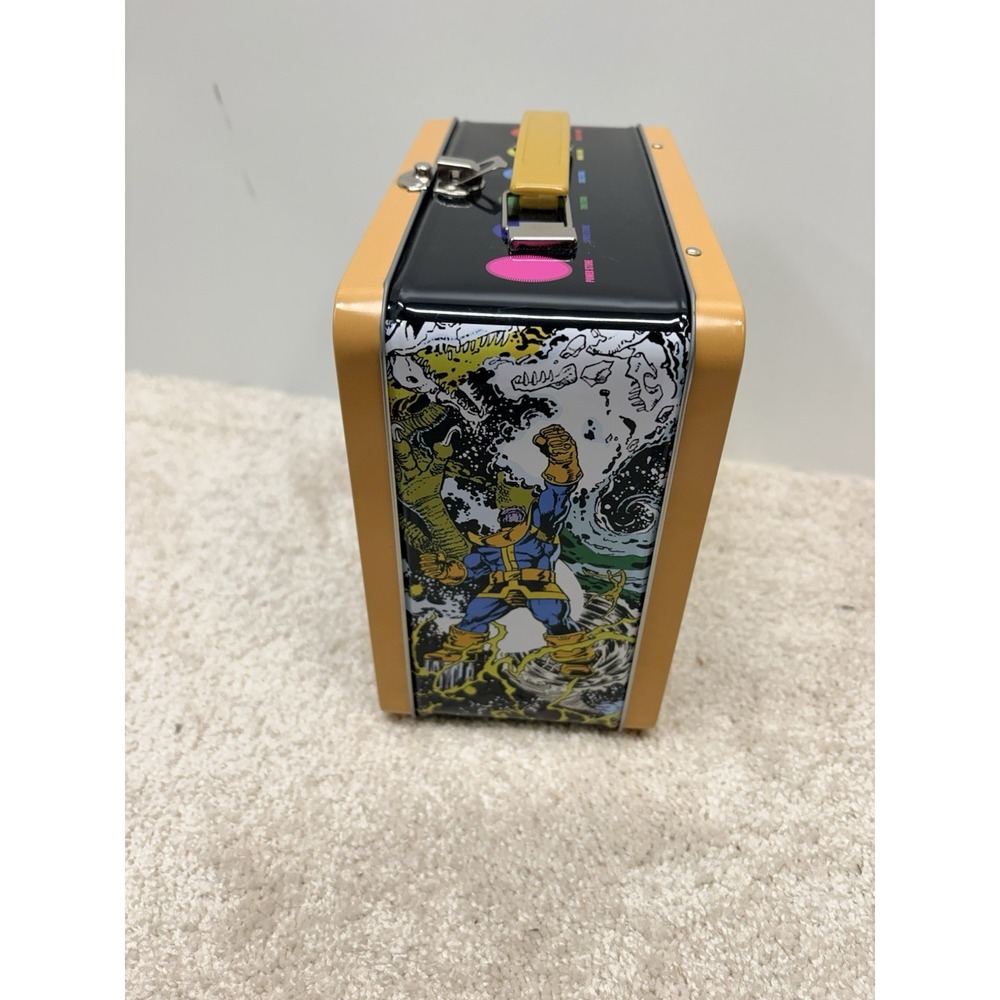 Surreal Entertainment Tin Titans Marvel The Infinity Gauntlet‎ Lunch Box & Cup - Picture 3 of 7